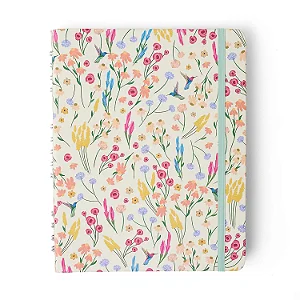 Caderno Organizador Quintal Literário Pautado & Pontado 17X24 Dia