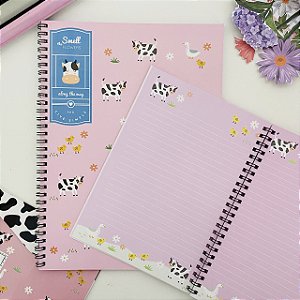 Cadernico universitário espiral - Vaquinha