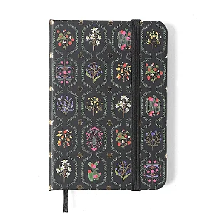 Caderneta Jardim Sem Pauta 9x13 Preto