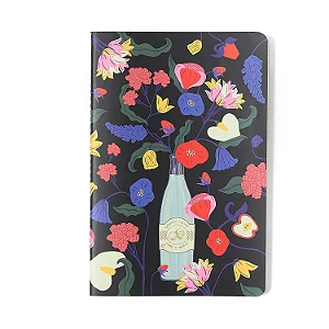 Caderneta Meu Pequeno Cicero Doce Florada Pautado 14x21 Garrafa