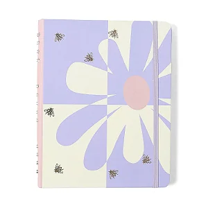 Caderno Organizador Melissa Pautado & Pontado 17x24 Max Bloomy