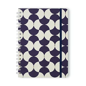 Caderno Espiral Colegial Bossa Nova Pautado Boemia 1 Matéria 80 fls