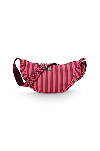 Freya Cross Body Bag Stripe Pink