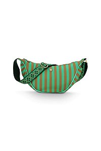 Freya Cross Body Bag Stripe Green