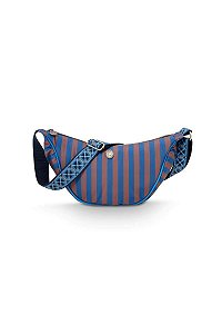 Freya Cross Body Bag Stripe Blue