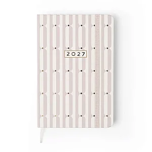 Agenda Planner Ciceros 2027 Veredas Semanal Anotações 14x21 Gelo