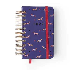 Agenda Planner Wire-o 2027 Petit Diária 9x15,5 Amor