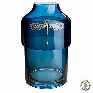 Vaso de Vidro Empilhável Dragonfly Azul - Spring to Life