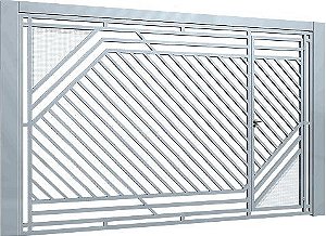 Portao aluminio