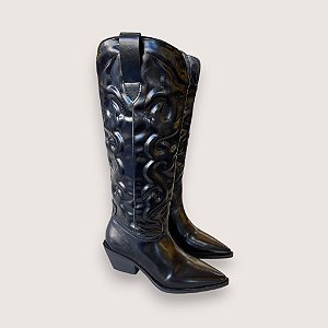 BOTA FLÁVIA - PRETA
