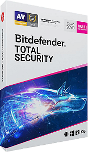 Bitdefender Total Security até 5 dispositivos (12 Meses)