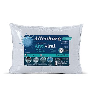 Travesseiro Antiviral Altenburg Sono e Saúde 50x70