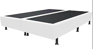 Base box padrão - Couro Ecologico Casal Queen 158 x 198