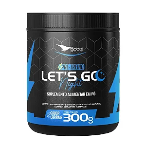 Pré-Treino Let’s Go Night (sem cafeína) 300g