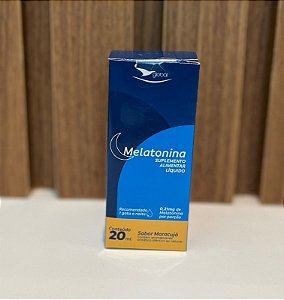 MELATONINA 0,21 MG GOTAS 20 ML SABOR MARACUJÁ