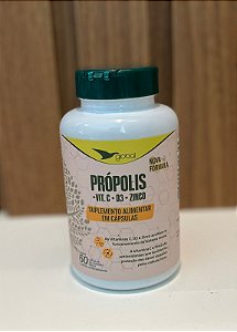 PROPOLIS VERDE+C+D3+ZINCO 1.080 MG 60 CAPSULAS