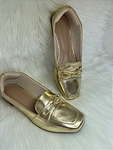 Mocassim Folia Ouro Light