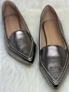 Mocassim Prata Velho Classy as You