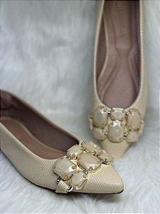 Sapatilha Jewerly Amendoa Lz