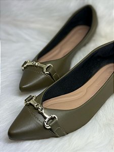 Sapatilha Cut Out Army