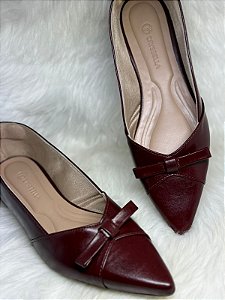 Sapatilha Luxo Camila Erthal Marsala