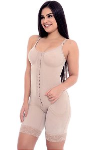 Cinta Body Macaquinho Feminino Pós Abdominoplastia Lipoescultura Lipoaspiração