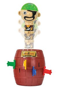 Brinquedo Diverso Salta Pirata com Roleta de Micos