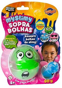 My Slimy Sopra Bolhas Efeito Surpresa - Verde