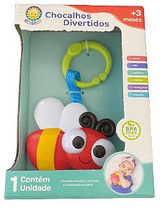 Kitstar Chocalhos Divertidos - Abelhinha