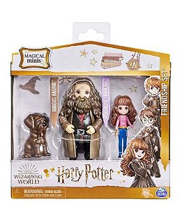 Harry Potter - Pack Da Amizade Amuletos Magicos Hermione e Hagrid
