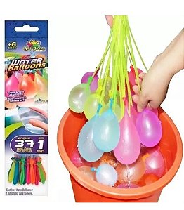 Balão De Água Guerra Bexigas Water Balloons Enche 37 de 1 Vez