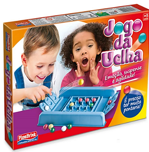 Jogo Da Velha Brinquedo Emoção Agilidade Crianças Diversão