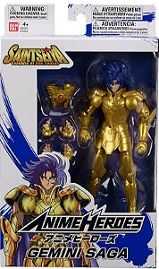 Boneco Articulado Cavaleiros do Zodiaco - Saga de Gêmeos
