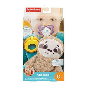 Porta Chupeta Animais Sensoriais - Clipimals - Fisher Price