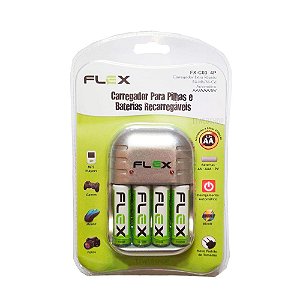 Pilha Recarregavel Aa 2900mah C/2 Uni Fx-aa29b2 - Freeway Atacado