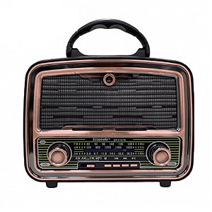 Rádio Sem Fio Mini Caixa de Som HI-FI KV-11066 - Inova