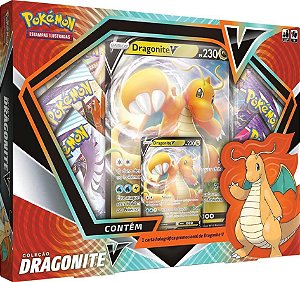 Box Pokémon Card Game Coleção Dragonite V
