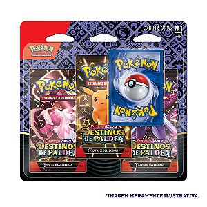 Blister Triplo Pokémon Destinos de Paldea Greavard
