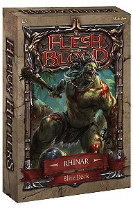 Blitz Deck Flesh and Blood Heavy Hitters Rhinar