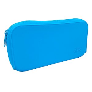 Estojo Silicone ACP Retangular 21x10,5x3cm com zíper