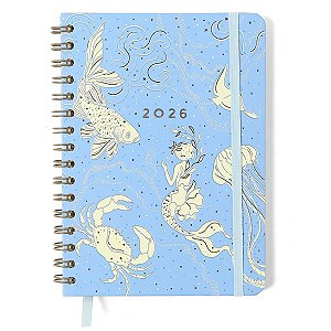 Agenda Planner CÍCERO Wire-o 2026 Semanal Anotações Espiral