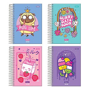 Agenda Espiral 2026 Linha Ever FORONI 123x170mm 176fls