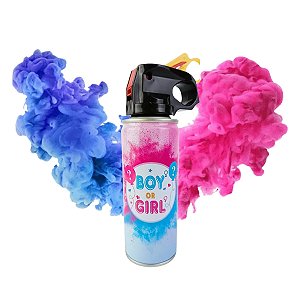 Spray Pó Colorido Chá Revelação 100g Azul ou Rosa BR FESTAS