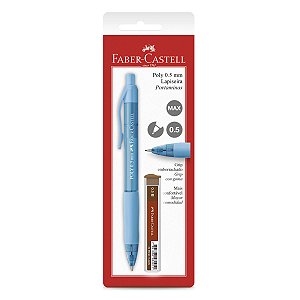 Encartelado Lapiseira Poly 0.5mm FABER-CASTELL c/ grafite