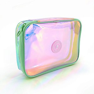 Estojo Escolar Box 100 Pen PVC Holográfico POLIBRAS