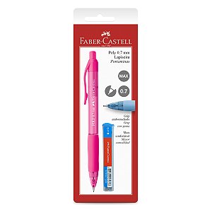 Encartelado Lapiseira Poly 0.7 mm FABER-CASTELL c/ grafite