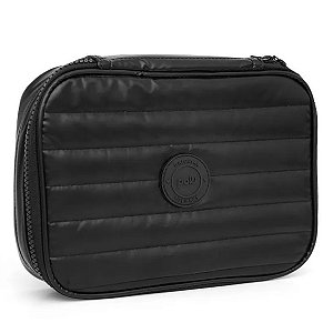 Estojo Box Puffer 100 Pen POLIBRAS Nylon Preto