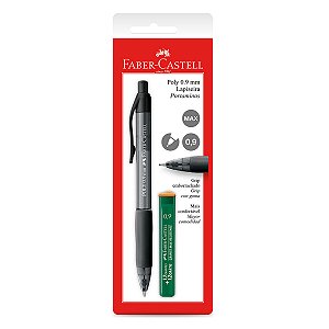 Encartelado Lapiseira Poly 0.9mm FABER-CASTELL c/ grafite