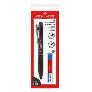 Encaterlado Lapiseira e Caneta Poly Multifunções 3 em 1 FABER-CASTELL
