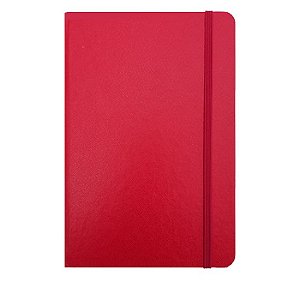 Caderneta ROYAL PAPER Sem Pauta 14x21 cm - Vermelha